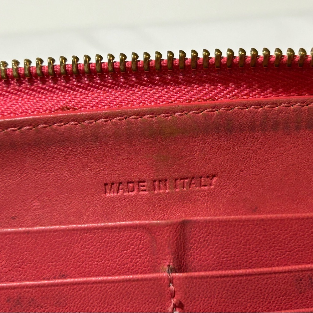 Jimmy Choo Pink Filipa Star Studded Wallet - Picture 15 of 16